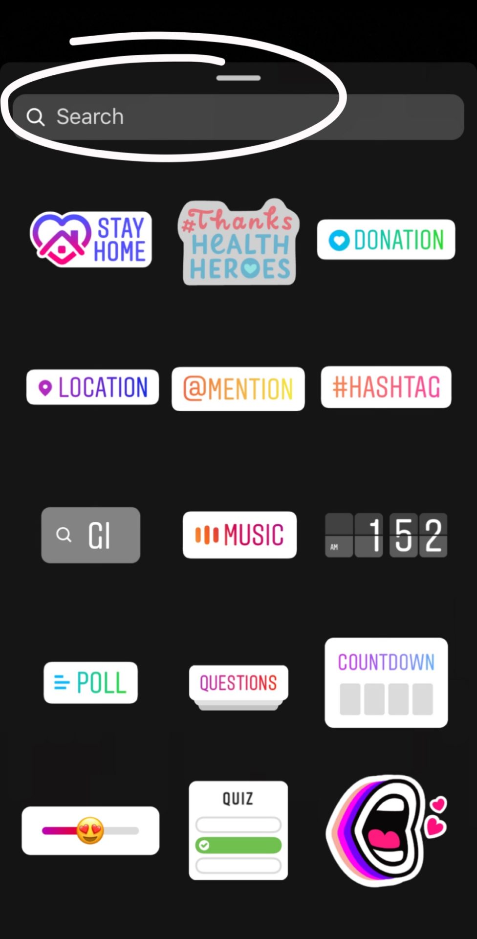 What to Search to find the Best Instagram Stories Stickers - Bad Rhino