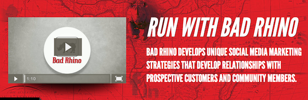 The new Bad Rhino website