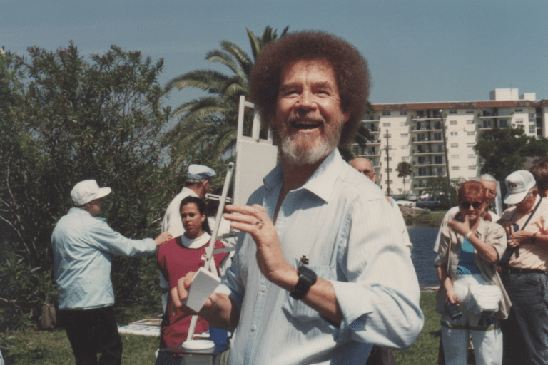 Social Ads for Bob Ross